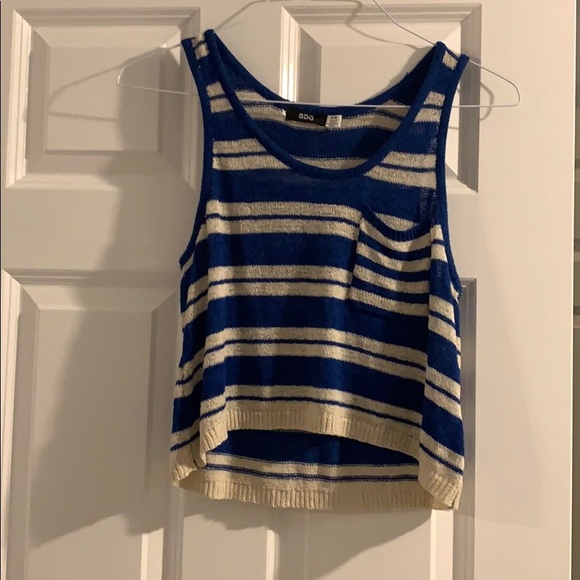 NEVER WORN UO BDG Knit Cropped Striped Tank Top - Picture 2 of 4